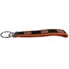 Siskiyou Sports NFL Cincinnati Bengals Woven Wristlet Key Chain, One Size, Team Colors view 2
