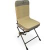 Black Sierra Padded Swivel Hunting Chair - 360 Silent, Heavy Duty, Supports 300 Lbs (Tan)