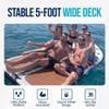 Multi Person Inflatable Paddle Board I Family Paddle Board I Giant Sup | Premium Multi Person Sup I Paradise Pad 12x5 view 3