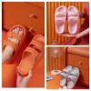2023 New Pillow Slippers, Sandals for Women and Men, Double Buckle Adjustable Slides, EVA Thick-Soled Sandals (B-Gray, adult, women, numeric_7_point_5, numeric, us_footwear_size_system, medium) view 4