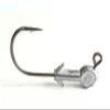 100 Raw Wide Eye Jig Head Trout Bass Fluke Saltwater Lure Ultra Point Hook 1/4oz view 1