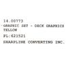 Chaparral Boat Deck Graphic Decal Stickers 14.00773 | Yellow 84 Inch (Set of 2) view 4