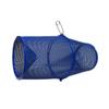 Minnow, Crawfish Trap 3/8" mesh, Blue Coated, Heavy Duty Metal, 16.5" Long, Catch All Minnow for Bait. view 1