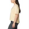 Columbia Women's North Cascades Relaxed Tee, Sunkissed/Branded Bouquet, XX-Large view 3