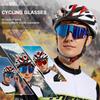 SPOSUNE Polarized Cycling Glasses for Men Women, UV400 Protection Sports Sunglasses for Baseball Running Fishing Riding view 2