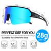 SPOSUNE Polarized Cycling Glasses for Men Women, UV400 Protection Sports Sunglasses for Baseball Running Fishing Riding view 4