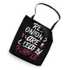 Red Onions are Clear Purple Tote Bag view 2