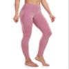 Colorfulkoala Women's High Waisted Tummy Control Workout Leggings Full Length Ultra Soft Yoga Pants 28" (XL, Mauve Pink) view 1