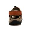 CHUUMEE Men's Sandals Leather Beach Sandals Summer Outdoor Sports Sandals (Red/Brown,8) view 4