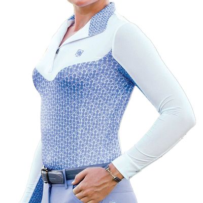 Romfh Infinity Print LS Show Shirt 4X Very Peri