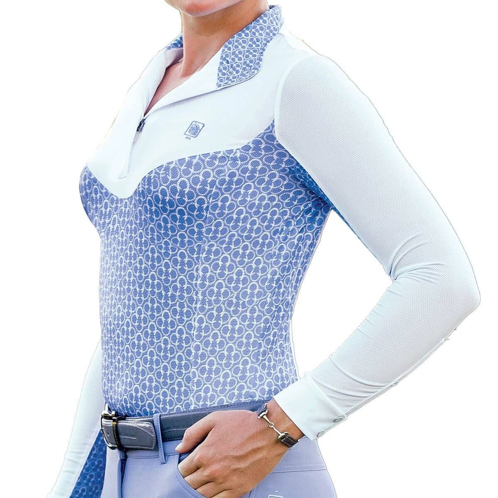 Romfh Infinity Print LS Show Shirt 4X Very Peri