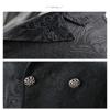 Betonsa Men's Victorian Vintage Suit Vest Gothic Steampunk Medieval Tailcoat Costume view 3
