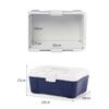ASSYA 15 Quart Ice Cooler Outdoor Portable Insulated Ice Chest Box Rotomolded Hard Cooler for Beach, Camping, Picnic, Fishing, Barbecue view 2