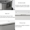 ASSYA 73 Quart Ice Cooler with Wheels Portable Insulated Ice Chest Box Rotomolded Outdoor Hard Cooler for Beach, Camping, Picnic, Fishing, Barbecue,Green view 3