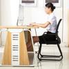 BNNP Office Computer Desk Chair Game Home Lift Swivel Chair Staff Computer Chair Grid Bow Chair Simple Dormitory Negotiation Chair Lazy Office Chair Backrest Office Chair view 4