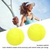 UPQRSG Tennis Racquet Vibration Dampener, 6PCS Tennis Ball Shaped Silicone Shock Absorber, Professional Robust Racket String Shock Absorbers, for Outdoor Sports[Yellow] view 3