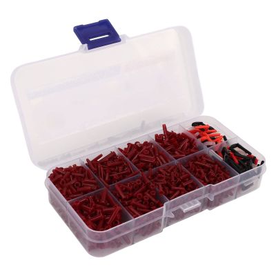 UPQRSG Red Badminton String guardor, Badminton Grommets, Universal Badminton Racket Racquet Grommets, Eyelets Replacement Stringing Accessories Gear Equipment