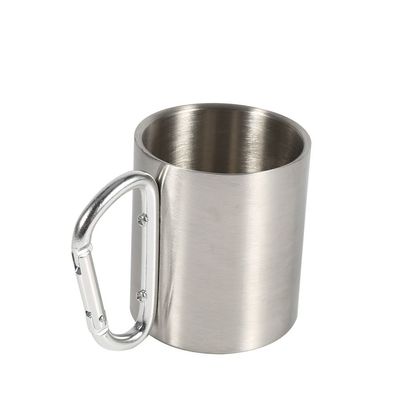 Firlar304 Stainless Steel Coffee Cup Mugs with Handle Metal Coffee Mug Tea Cups for Cold Drinks and Hot Beverages Home Kitchen Camping Outdoors Supply