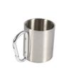 Firlar304 Stainless Steel Coffee Cup Mugs with Handle Metal Coffee Mug Tea Cups for Cold Drinks and Hot Beverages Home Kitchen Camping Outdoors Supply view 1