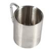 Firlar304 Stainless Steel Coffee Cup Mugs with Handle Metal Coffee Mug Tea Cups for Cold Drinks and Hot Beverages Home Kitchen Camping Outdoors Supply view 2