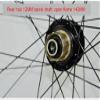 ZECHAO 26/27.5/29In Bike Wheelset,Barrel Shaft Hybrid Mountain Bike Wheels Double Wall Disc Brake Quick Release Rim 32H 7-11 Speed Wheelset (Color : Red, Size : 26INCH) view 4
