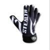 Black Stealth Football Receiver Gloves - Grip Silicone Grip Adult Men Youth Boys Sticky Flag Wide Boost Your Game Pro Durable Battle view 4