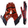Black Stealth Football Receiver Gloves - Grip Silicone Grip Adult Men Youth Boys Sticky Flag Wide Boost Your Game Pro Durable Battle view 3