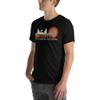 Dad of Girls Hunting T-Shirt, Funny Dad Gift, Hunting Family Tee, Hunting Dad and Daughter Gift, Hunter Father of Girls Shirt Black view 3