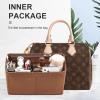 Lckaey Purse Organizer Insert For LV NEW NANO mini bags Speedy Tote Felt Organizer Bag Shaper Y061coffee-new NANO view 2
