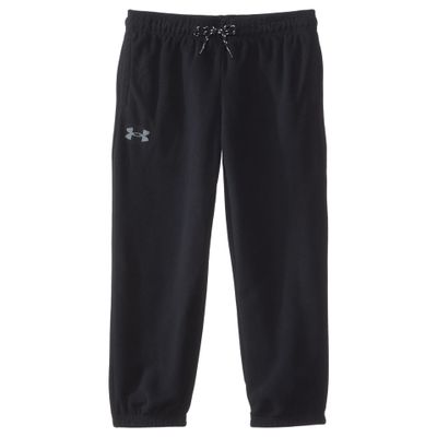 Under Armour Boy's Fleece Hundo Joggers (Big Kids) Black LG (14-16 Big Kid)