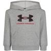 Under Armour Boys' Fleece Pullover Hoodie Sweatshirt, Soft & Comfortable, Relaxed Fit, Mod Gray Valley, 4 view 1