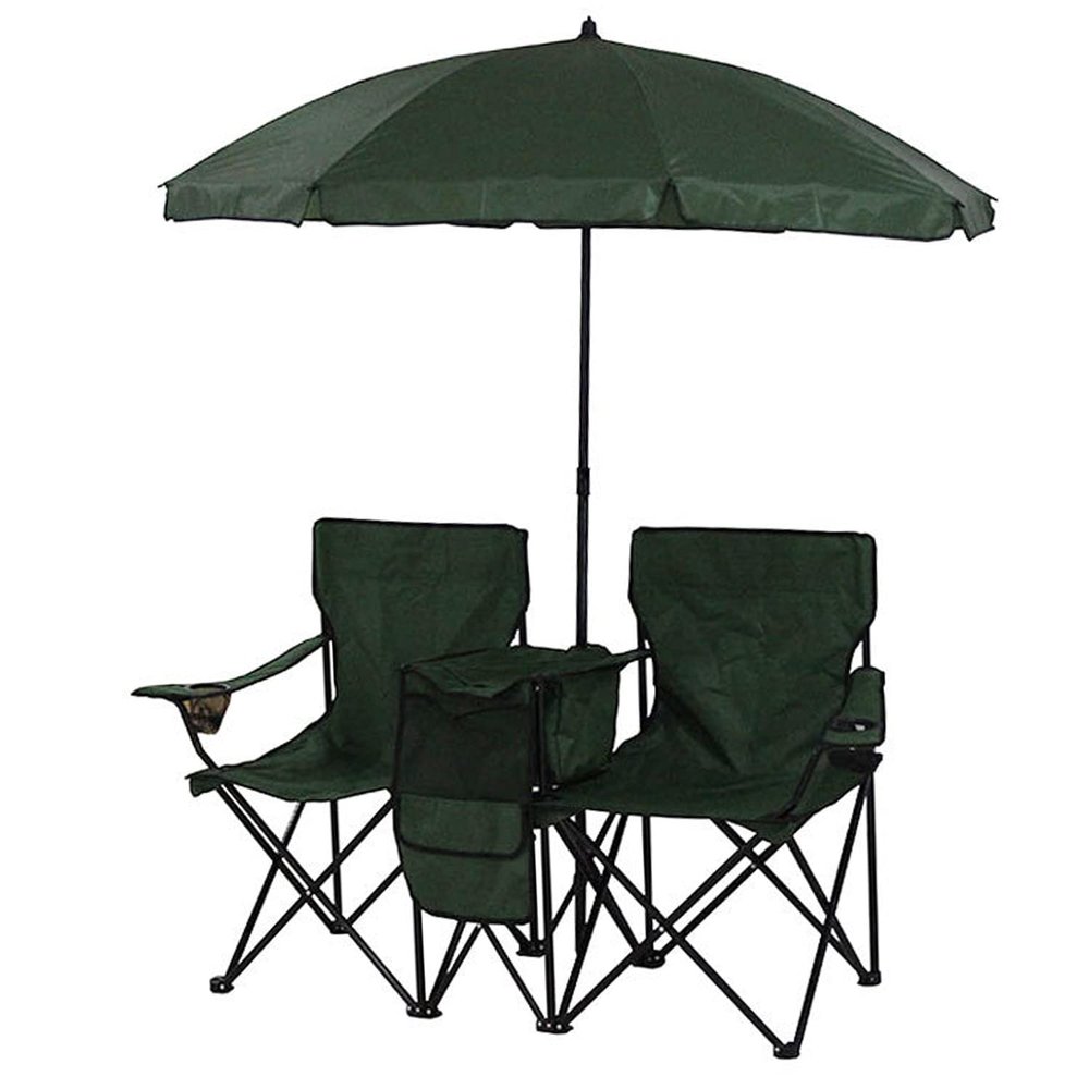GUO FENG DIAO Outdoor Camping Chair, Folding Camping Chair, Heavy Duty Steel Frame, Padded Lawn Chair with Arm Rest Cup Holder and Portable Carrying Bag (No. 26 Folding Chair)