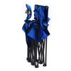 GUO FENG DIAO Outdoor Camping Chair, Folding Camping Chair, Heavy Duty Steel Frame, Padded Lawn Chair with Arm Rest Cup Holder and Portable Carrying Bag (No. 26 Folding Chair) view 4
