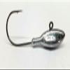10 H-Minnow Jig Head Striper Walleye Fluke Bass B/N Ultra Point Hook- Unpainted 3/8oz view 1