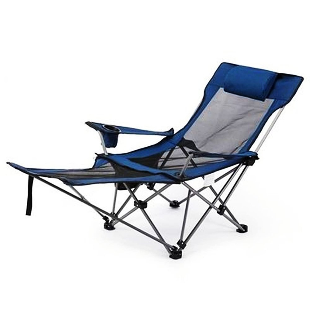 GUO FENG DIAO Outdoor Camping Chair, Folding Camping Chair, Heavy Duty Steel Frame, Padded Lawn Chair with Arm Rest Cup Holder and Portable Carrying Bag (No. 30 Folding Chair)