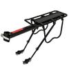 NDNCZDHC Bike Rear Rack Shelf Luggage Bike Carrier Rack Aluminum Alloy Seatpost Bag Holder Bike Accessories for Adult Bikes(Black) view 1