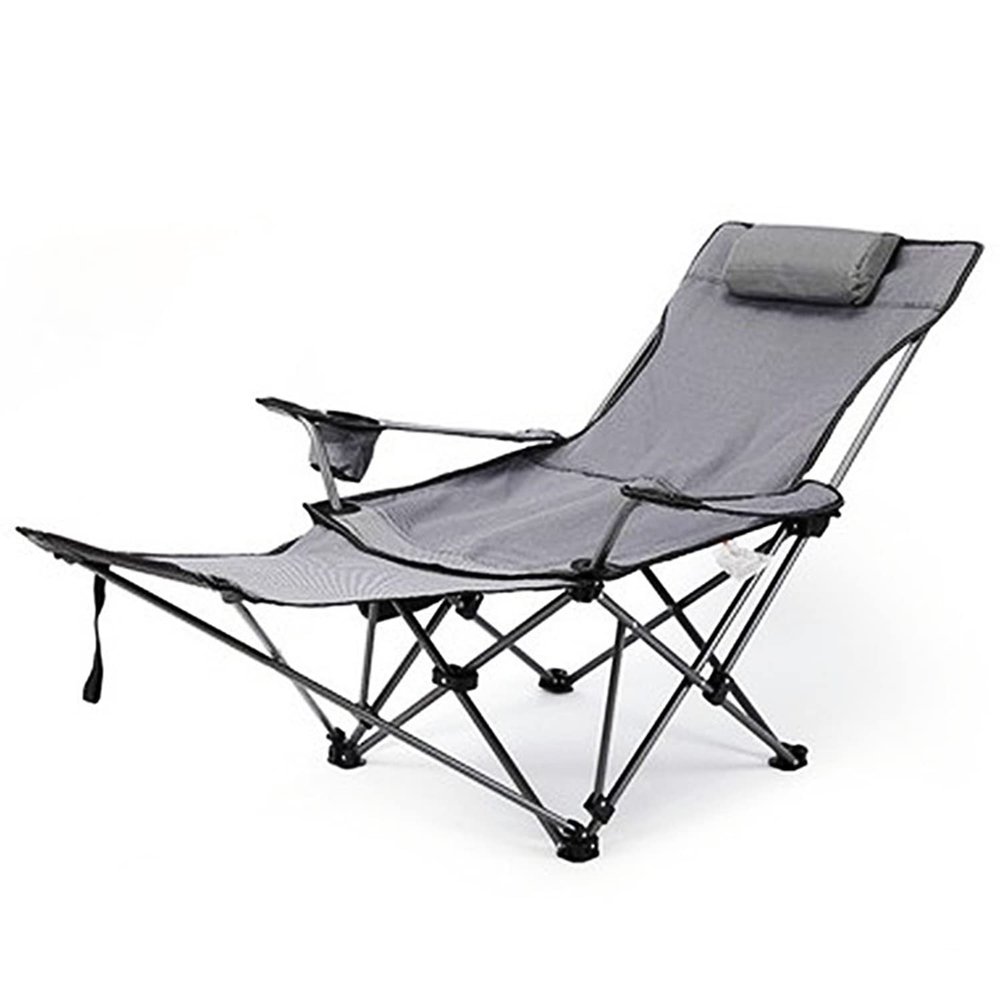 GUO FENG DIAO Outdoor Camping Chair, Folding Camping Chair, Heavy Duty Steel Frame, Padded Lawn Chair with Arm Rest Cup Holder and Portable Carrying Bag (No. 33 Folding Chair)