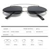 HPIRME Women Men Small Frame Sunglasses Cat Eye Cool Sun Glasses Red Pink,7,One size view 2