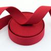 CRAFTMEMORE Heavy Cotton Webbing - Straps for Arts and Crafts, Luxury Bag Strap High Density Webbing (Red, 2 Inches x 2 Yards) view 2