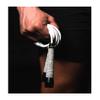 BOXROPE, A Jump Rope Made For Boxing, Tangle-Free, 15% Heavier Than A Normal PVC Rope, Boxer Jump Rope, Adjustable, Includes Grip Tapes For More Grip, Skipping Rope for Boxers, Premium Quality (Grey view 1