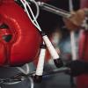 BOXROPE, A Jump Rope Made For Boxing, Tangle-Free, 15% Heavier Than A Normal PVC Rope, Boxer Jump Rope, Adjustable, Includes Grip Tapes For More Grip, Skipping Rope for Boxers, Premium Quality (Grey view 2