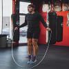BOXROPE, A Jump Rope Made For Boxing, Tangle-Free, 15% Heavier Than A Normal PVC Rope, Boxer Jump Rope, Adjustable, Includes Grip Tapes For More Grip, Skipping Rope for Boxers, Premium Quality (Grey view 4