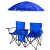 GUO FENG DIAO Outdoor Camping Chair, Folding Camping Chair, Heavy Duty Steel Frame, Padded Lawn Chair with Arm Rest Cup Holder and Portable Carrying Bag (No. 25 Folding Chair) view 1