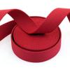 CRAFTMEMORE Heavy Cotton Webbing - Straps for Arts and Crafts, Luxury Bag Strap High Density Webbing (1 1/2 Inch x 2 Yards, Red) view 2