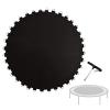 PRELGOSP Trampoline Replacement Mat, 8/10/12 FT Trampoline Jumping Mat Sheet, UV Resistant Trampoline Bounce Safety Pad, with 1x Trampoline Spring Tool,12FT/80 Buckles view 1