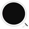 PRELGOSP Trampoline Replacement Mat, 8/10/12 Ft Trampoline Safety Pad Sheet, Bounce Trampoline Jumping Mat with V-Rings Compatible with Round Frames, with 1x Trampoline Spring Tool,12FT/72 Buckles view 1