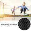 PRELGOSP Trampoline Replacement Mat, 8/10/12 Ft Trampoline Safety Pad Sheet, Bounce Trampoline Jumping Mat with V-Rings Compatible with Round Frames, with 1x Trampoline Spring Tool,12FT/72 Buckles view 3