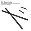 Skateboard Rail, Stable and Flexible Rib Bone Rails, Skateboard Rail Guards Reduce Friction with Screws for Longboard Skateboard view 2