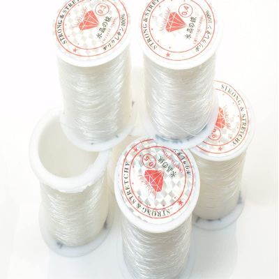 Crystal Clear Fishing Line Ultra-Strong Invisible String for Hanging Balloons Crafts and Jewelry Bead Sizes from 0.25mm to 0.80mm