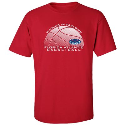CornBorn FAU Shirt - Florida Atlantic Owl T Shirt - FAU Basketball - Red - 4X